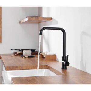 MISCELATORE  LAVELLO/LAVABO NICHEL SPAZZOLATO